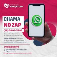Novidade! Canal direto para captar seu apoio na Santa Casa de Araçatuba!