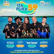 59 anos de Itapura: comemorações incluem show gospel, dupla sertaneja famosa e muito mais!