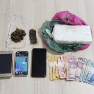 EM OPERAÇÃO CONJUNTA ENTRE POLICIAIS DE ANDRADINA E POLICIAIS DE RIO PRETO, PRENDE DUPLA POR TRÁFICO DE DROGAS E CORRUPÇÃO DE MENORES