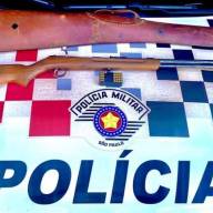 MORADOR DE MIRANDÓPOLIS PRESO POR POSSE ILEGAL DE ARMA