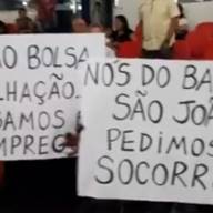 De acordo com sindicalista é triste, professores de escola particular de Andradina fazem propaganda em semáforo da cidade