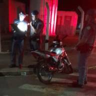 Polícia Militar registra acidente entre carro e moto em Castilho