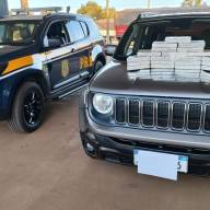 Polícia Rodoviária Federal apreende 20,8 kg de cocaína em Água Clara