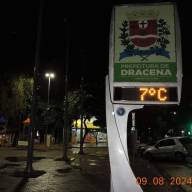 FRENTE FRIA DERRUBA TEMPERATURA NO OESTE PAULISTA