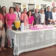 Delegacia Seccional de Andradina realiza café da manhã no Outubro Rosa