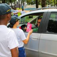 Prefeitura de Três Lagoas realiza blitz em alusão a campanha “Esmola Não, Cidadania Sim!”
