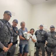 POLICIAIS DO 12º BAEP SALVAM RECÉM NASCIDO EM ARAÇATUBA