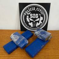 Polícia Civil de Três Lagoas apreende mais de 2 kg de droga escondida em forro de residência