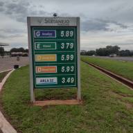 Em Andradina tem etanol R$ 3,79 e gasolina R$ 5,89 no Posto Primavera