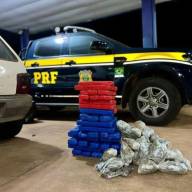 Policia Rodoviária Federal apreende 50 kg de drogas em Três Lagoas e resgata bebê durante operação