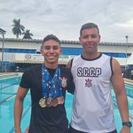 Andradinense Davi Kenzo conquista cinco medalhas no Paulista em Americana