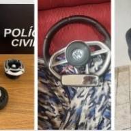Polícia Civil prende comerciante por receptação de peças de carro em Araçatuba