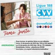 Núcleo do CVV de Andradina abre inscrições para novos voluntários