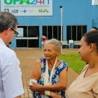 PREFEITO DE TRÊS LAGOAS VISITOU A UPA - UNIDADE DE PRONTO ATENDIMENTO