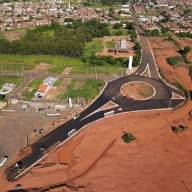 Acesso à nova rotatória da avenida Rio Grande do Sul será liberado nesta sexta feira em Andradina