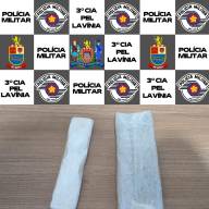Polícia Militar de Lavínia prende desempregada por tráfico de drogas no bairro da Penitenciária