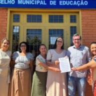 Prefeito de Três Lagoas visita o Conselho Municipal de Educação para avaliar demandas e infraestrutura