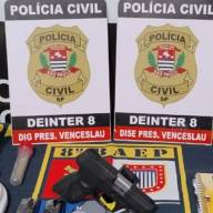 POLÍCIA CIVIL DE VENCESLAU APREENDE ARMA DE FOGO, CONCLUI INVESTIGAÇÃO E INDICIA HOMEM PELO CRIME DE POSSE IRREGULAR DE ARMA DE FOGO COM NUMERAÇÃO SUPRIMIDA