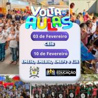 Rede Municipal de Andradina volta às aulas em fevereiro