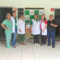 Unimed Andradina faz doação de leite ao Asilo São Vicente de Paula