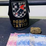 Polícia Militar prende acusado de tráfico de drogas e corrupção de menores em Três Lagoas