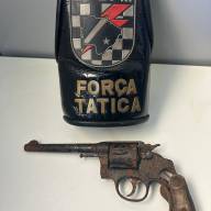 Polícia Militar em Três Lagoas apreende arma de fogo