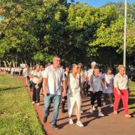 Caminhada pela Paz reúne comunidade três-lagoense em ato de conscientização e valorização das mulheres