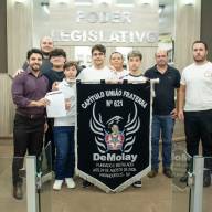 Sessão conta com projeto que institui o Dia do DeMolay no calendário comemorativo de Mirandópolis