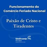 Associação Comercial de Três Lagoas comunica o funcionamento do comércio no feriado nacional