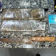 FORÇA TÁTICA DE ANDRADINA PRENDE TRAFICANTE  COM MAIS DE 1KG DE MACONHA NA RODOVIA MARECHAL RONDON