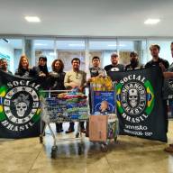 Insanos Moto Clube faz doação de 168 quilos de alimentos à Santa Casa de Araçatuba
