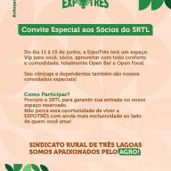 Novidade na 47ª ExpoTrês para os sócios do Sindicato Rural de Três Lagoas