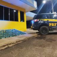 Polícia Rodoviária Federal de Água Clara apreende 102 Kg de cocaína