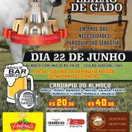DOMINGO TEM LEILÃO DE GADO DA IGREJA MATRIZ SÃO SEBASTIÃO EM ANDRADINA