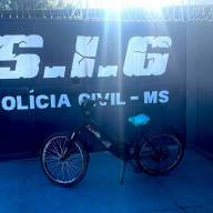 Polícia Civil esclarece roubo em via pública, recupera bicicleta elétrica e apreende adolescente em Três Lagoas