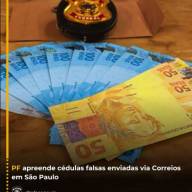Polícia Federal de Araçatuba apreende R$ 1.000,00 em cédulas com indícios de falsificação