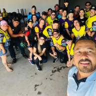 SUCESSO TOTAL DO TERCEIRO PASSEIO CICLISTICO SOLIDARIO DA APAE EM SUD MENNUCCI