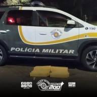 Polícia Rodoviária Estadual apreende mais de 35 kg de maconha na rodovia SP 300 em Castilho