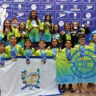 Natação andradinense é vice campeã da Copa São Paulo em Catanduva e conquista 49 medalhas