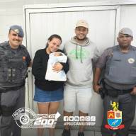 Polícia Militar salva bebê engasgado em Araçatuba