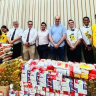 Santa Casa de Araçatuba recebe mais de 3 toneladas de alimentos arrecadados pela Igreja de Jesus Cristo dos Santos dos Últimos Dias