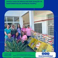 Santa Casa de Birigui recebe doação de mantimentos da empresa Pampili