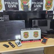 POLÍCIA CIVIL DESARTICULA PONTOS DE JOGO DE AZAR E APREENDE EQUIPAMENTOS EM DRACENA