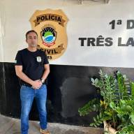 1º DP de Três Lagoas prende apontado por furto de cabos de fibra ótica no centro da cidade