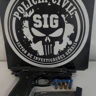 Polícia Civil de Três Lagoas prende indivíduo com pistola 380 e munições no Jardim Violetas