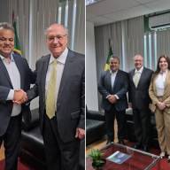 Prefeito de Murutinga do Sul despacha com o vice-presidente Geraldo Alckmin e anuncia novas conquistas