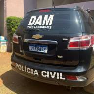 Polícia Civil prende em flagrante homem por lesão corporal e descumprimento de medidas protetivas em Três Lagoas