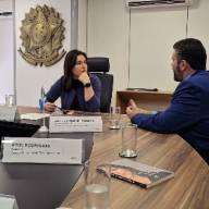 Presidente da Câmara de Três Lagoas tem reunião produtiva com a Ministra Simone Tebet