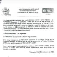 Possível falha administrativa leva à devolução de valores aos cofres públicos da Prefeitura de Três Lagoas