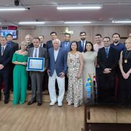 POLICIAL CIVIL, DR. ANDRÉ LUÍS LUENGO, RECEBE TÍTULO DE “CIDADÃO PRUDENTINO